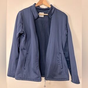 Med Couture Women's Scrub Jacket Navy